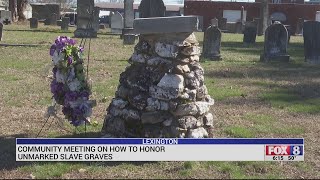 Lexington community holding meeting on how to honor unmarked slave graves