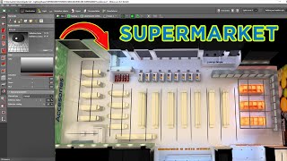 HOW TO MAKE SUPERMARKET STEP BY STEP DIALUX EVO