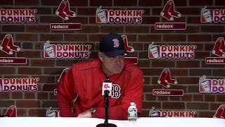 WSH@BOS: Farrell talks about Betts' big day in win