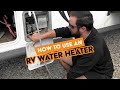 How to Start & Use an RV Water Heater