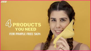 4 Products Skincare Routine for Maskne | Minimalist Skincare for Mask Acne | Nykaa #Shorts