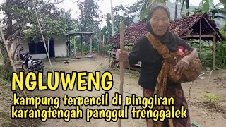 suasana kampung NGLUWENG desa karangtengah panggul