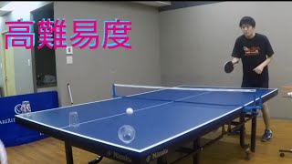 【卓球】高難易度スゴ技にチャレンジ！