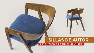 Mobiliario \u0026 Decoración. Diseño de silla de autor modelo \