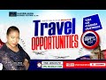 NEW TRAVEL OPPORTUNITIES