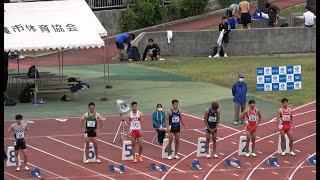 2022 沖縄陸上競技選手権  男子100ｍ  決勝