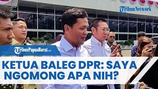 Temui Massa Aksi, Ketua Baleg DPR RI: Kira kira saya mau ngomong apa nih?