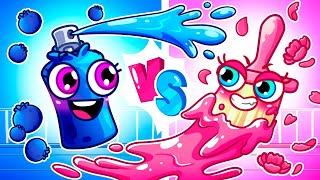 💗 Pink or Blue 💙 Duel Song || Choose a Сolor 🌈|| VocaVoca Karaoke 🥑🎶