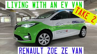 Living with an EV van take 2 - Zoe EV week 1