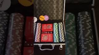 Kaupun Poker Chip Set   200PCS Poker Set with Aluminum Case Review, High quality poker set that incl