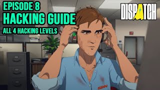 Ep8: All 4 Hacking Levels in Dispatch Episode 8. Helpful for the H4ck3d by R0b3rt Achievement 💻