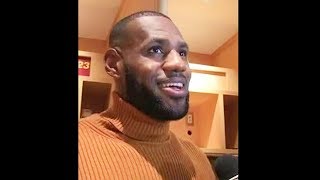 LeBron James reacts to Kyrie Irving Trade Being Cancelled