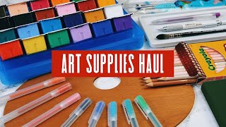 New Sketchbooks, Art Tools & Muji Supplies | Art Supplies Haul