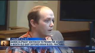 Montana man sentenced for assaulting 4 month old son