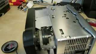 Optoma EP716 DLP Projector Partial Teardown and Cleaning