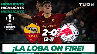 Highlights | Roma 2(2)-(1)0 RB Salzburg | UEFA Europa League 22/23 | TUDN