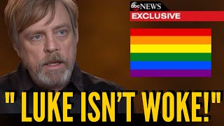 Mark Hammill ERUPTS  on Disney Star Wars Turning Luke Skywalker LGBT\