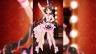 4K 縦型動画「はにかみdays」(島村卯月 ノワール フェス SSR)【デレステ/CGSS MV】