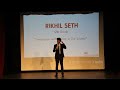 compassion and altruism in our society rikhil seth tedxirvington hs