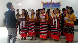 Lua 44th Tingkum ndui PYF KB standing Choir Pc Nsenlo Nagaland