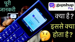 gupshup Pay kya hai | What is Gupshup pay / Gs pay | Gupshup Pay se kya hota hai ⚡️Explain  in Hindi