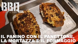 Goodbye Christmas: Panettone and Mortazza Sandwich!