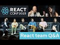 React team Q&A