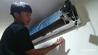 ส่งงาน​ วิธีถอดประกอบแอร์​ Haier 18000BTU