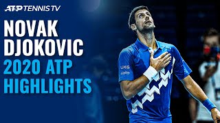 Novak Djokovic: 2020 ATP Highlight Reel!