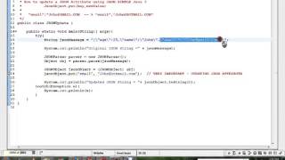 HOW TO UPDATE A JSON ATTRIBUTE USING JSON SIMPLE JAVA