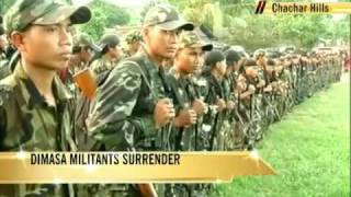 Assam: Dimasa militants surrender