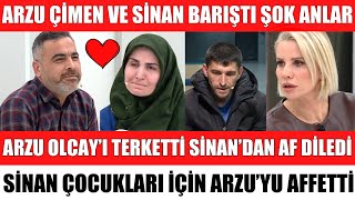 ESRA EROL'DA ARZU OLCAY'I TERKETTİ SİNAN'DAN AF DİLEDİ SİNAN ÇOCUKLAR İÇİN AFFETTİM ARZU ÇİMEN HOTLU