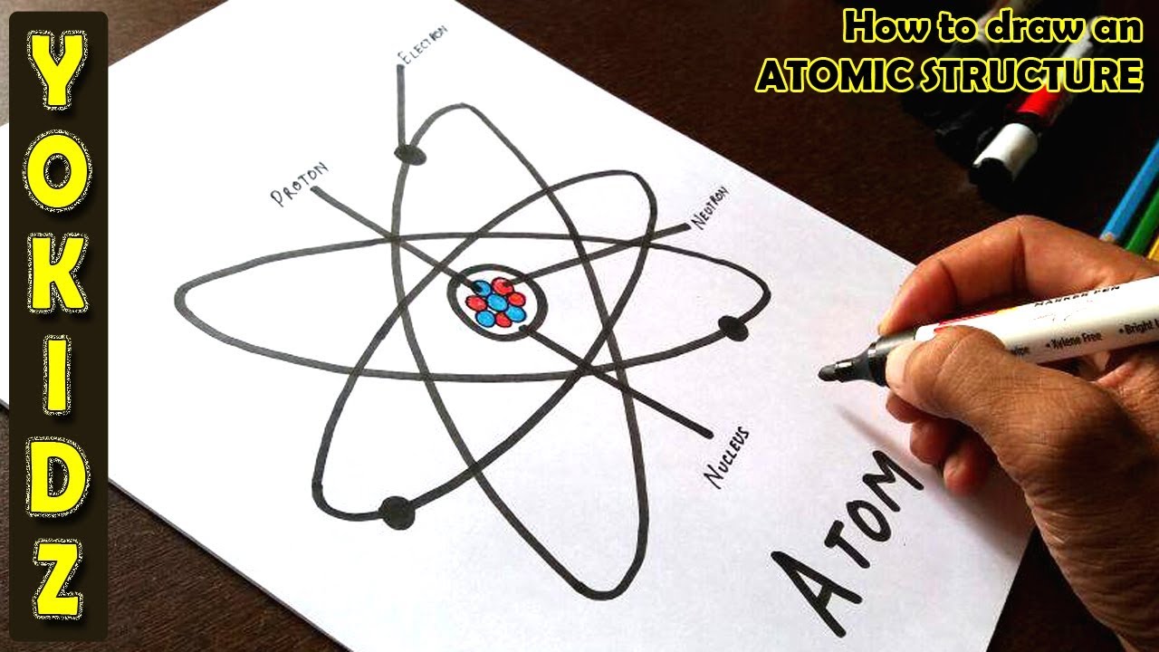 How To Draw An Atomic Structure Youtube