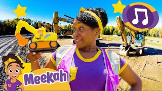 Meekah's Excavator Song | Meekah Songs | Educational Videos for Kids | Blippi and Meekah Kids TV