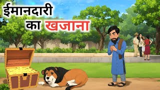 ईमानदारी का खजाना | IMANDAR MAJDUR KI KAHANI | BEDTIME STORY | MORAL STORY | @MoralFunTimes #hindi