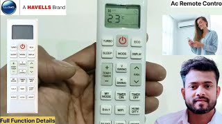 Lloyd Ac Remote Control Full Function || lloyd ac remote full review || #Anand Verma