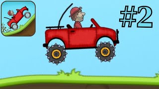 HILL CLIMB RACING - COUNTRYSIDE GRIP BOOSTER Trial On All Upgraded Vehicles !