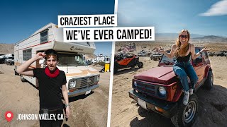 We RV Camped In The MIDDLE OF THE DESERT… At a CRAZY Off-Roading Festival?! (California)