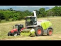 fell silage with claas pit and cab ride.