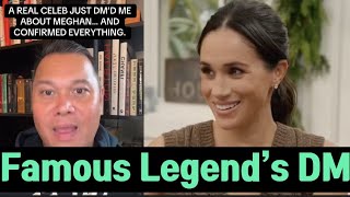 NOTORIOUS JTB EXPOSES THE TRUTH! 😱 A FAMOUS LEGEND DM’d Me About Meghan — “She’s a REAL GEM” 👑💎🔥