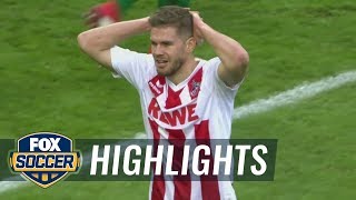 FC Koln vs. FC Augsburg | 2017-18 Bundesliga Highlights