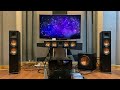 yamaha rx a8a klipsch reference premiere dolby atmos demo sound test