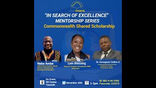 Commonwealth Shared Scholarship   Mentorship Session November 2024