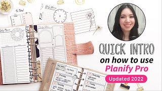 Quick Intro on how to use Planify Pro