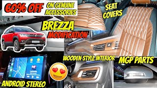 Brezza Base to Top Modification ✅ 2025 Brezza LXI Base to Top Modified With Price ✅