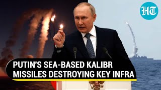 Putin's nuclear-capable Kalibr missiles pushing Ukraine into cold & dark as winter begins to bite