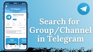 How to Search for a Channel or Group on Telegram 2022