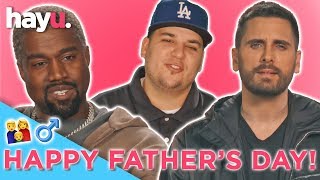 Happy Fathers Day Ft, Rob Kardashian, Kanye West & Scott Disick | Keeping Up With The Kardashians