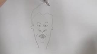 HOW TO DRAW BUTT-HEAD