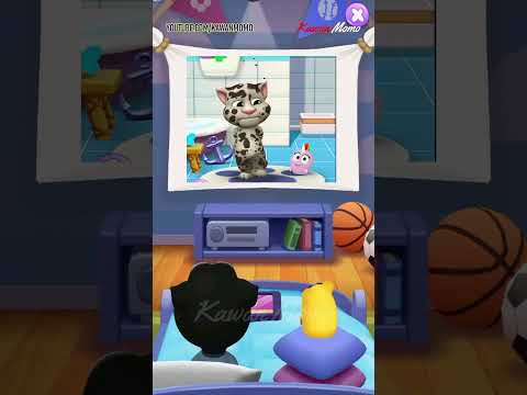 Mi Talking Tom 2 Gameplay || Mi Talking Tom 2 Blanco Mirando la TV Blanco Talking Tom 2 Orinando en la TV